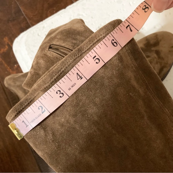 NWT Brown Tall Boots Over Knee Suede Boot 5.5 / 5 1/2 Antonio Melani Leenna - Picture 11 of 11